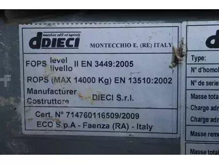 Teleskoplastare Rigid 2012  Dieci 40.17 ICARUS (34)