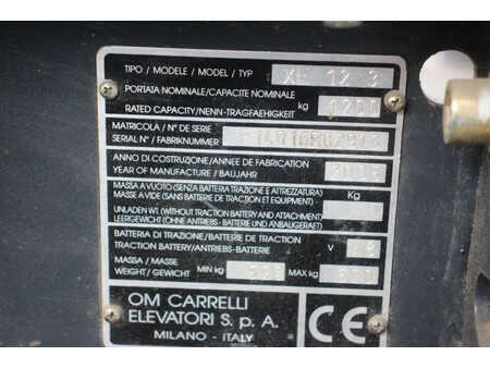 Carrelli elettrici 4 ruote 2005  OM XE 12 3 (17)