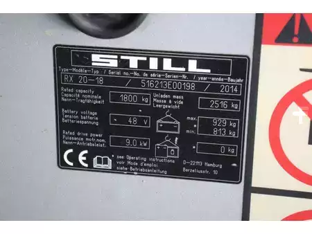 Elektrisk- 4 hjul 2014  Still RX20-18 (14)