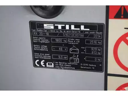Elektrisk- 4 hjul 2014  Still RX20-18 (30)