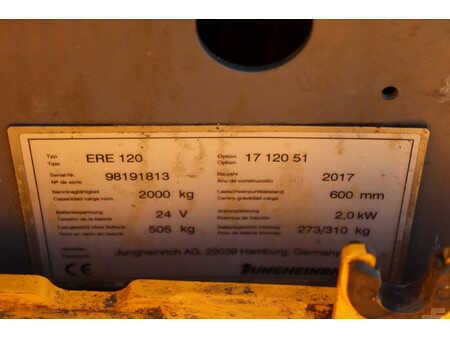 Transpallet elettrici 2017  Jungheinrich ERE 120 (13)