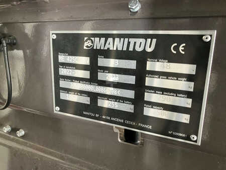 Chariots électriques à 4 roues 2022  Manitou ME 425C 8 V (10)