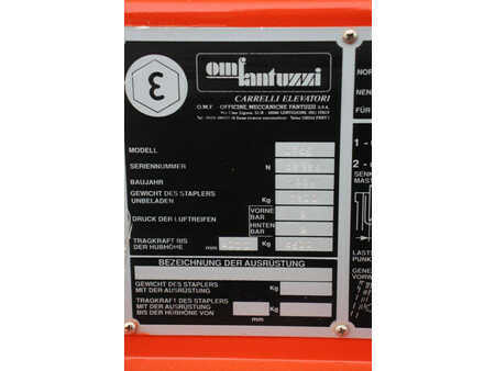 Boční vysokozdvižný vozík 1996  Fantuzzi SF45 (19)