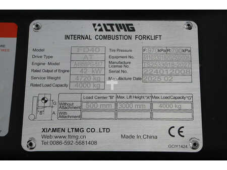 Carrelli elevatori diesel 2025  LTMG FD40 (21)