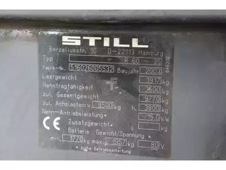 Elektrisk- 4 hjul 2003  Still R 60-35 (11)