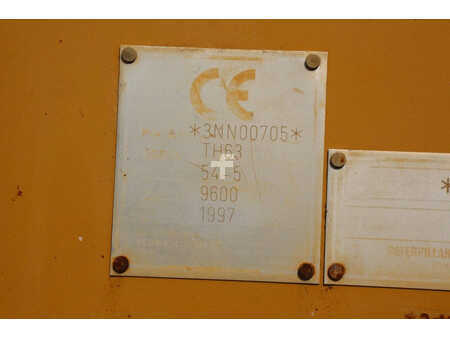 Telescopic forklift rigid 1997  CAT Lift Trucks TH63 (20)
