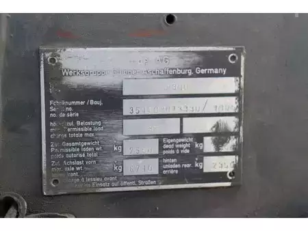 Diesel truck 1986  Linde H30D (27)