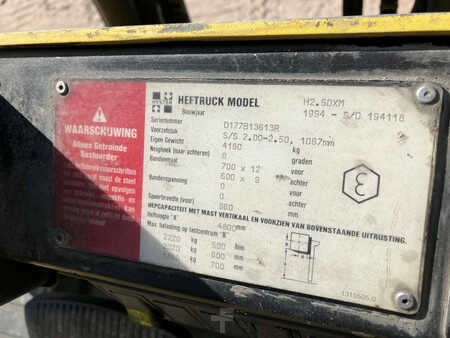 Carrelli elevatori diesel 1994  Hyster H2.50XM (10)