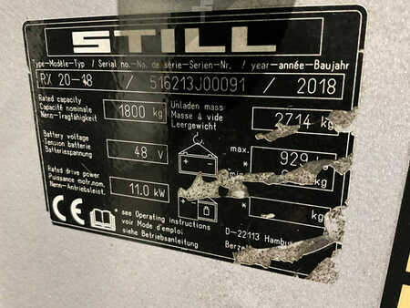 Eléctrica de 4 ruedas 2018  Still RX 20-18 (4)