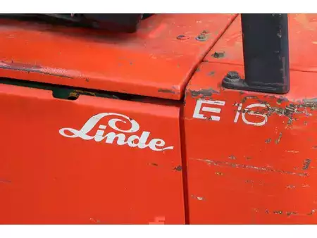 4-wiel elektrische heftrucks 1988  Linde E16P (16)