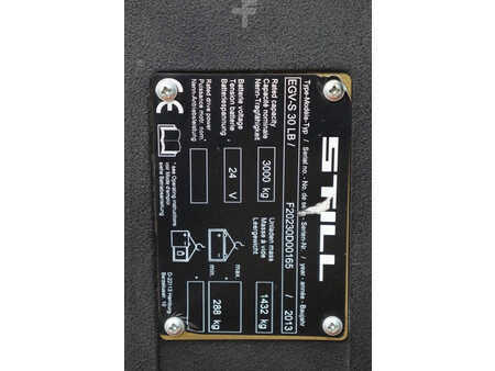 Apilador eléctrico 2013  Still EGV-S 30 LB (14)