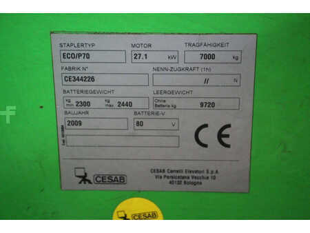 Sähkö - 4 pyör 2009  Cesab ECO/P70 (21)