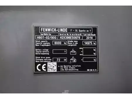 LPG VZV 2014  Fenwick H80T-02/900 (13)