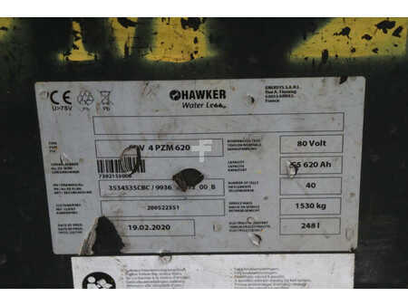 Carrelli elettrici 4 ruote 2001  Hyster J2.50XM (34)