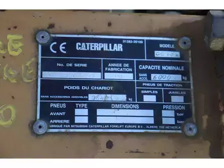 Treibgasstapler 2000  CAT Lift Trucks GC60K (27)