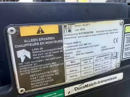 Carretilla elevadora GLP 2014  Hyster H3.0FT (11)