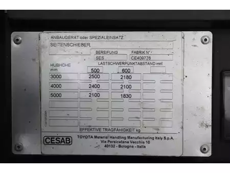 Gas truck 2018  Cesab M325G (27)