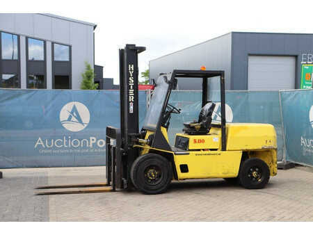 Carrelli elevatori diesel 1999  Hyster H5.00XL (9)