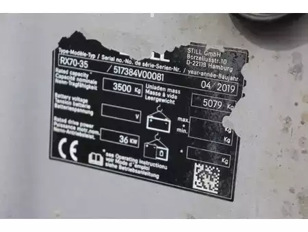 Diesel gaffeltruck 2019  Still RX70-35 (28)