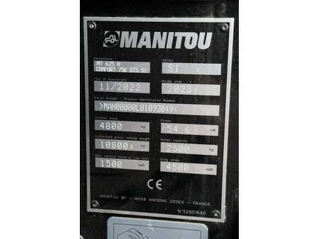 Telescopic forklift rigid 2022  Manitou MT625H (32)
