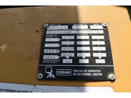 Elektryczne 4-kołowe - Cesab ECO/M40 (22)
