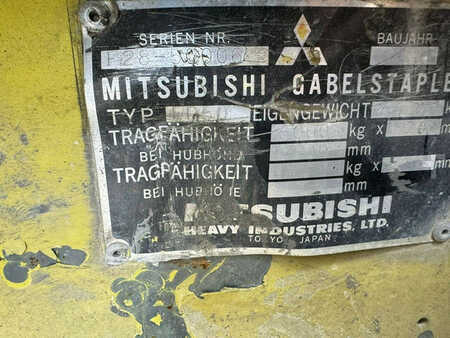 Diesel gaffeltruck - Mitsubishi D50 (8)