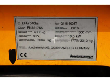 Elektro 4 Rad 2016  Jungheinrich EFG 540ks (18)