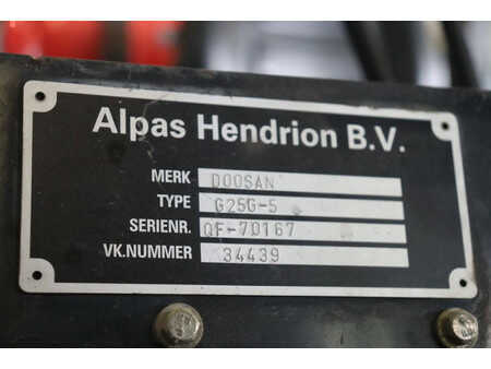 Carretilla elevadora GLP 2009  Doosan G25G-5 (30)