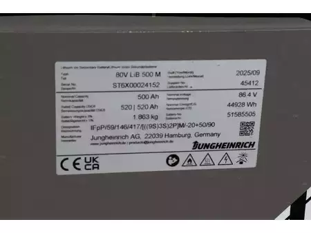 Elektro čtyřkolový VZV 2025  Jungheinrich EFG 435 (24)