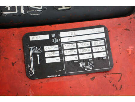 Dieselový VZV 1998  Fenwick H25 (26)