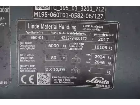 Eléctrico - 4 rodas 2017  Linde E60-01 (20)