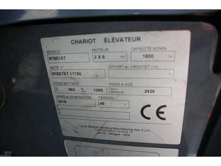 Chariots électriques à 4 roues 2018  Toyota 8FBE18T (19)