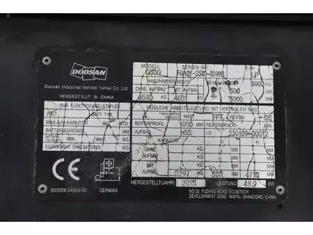 Treibgasstapler 2015  Doosan G30G (32)