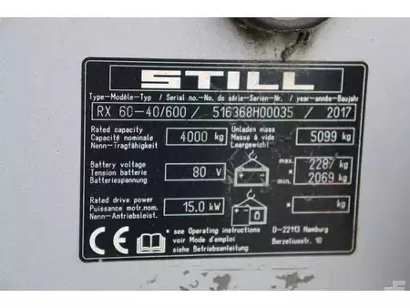 Elektrisk- 4 hjul 2017  Still RX 60-40/600 (31)