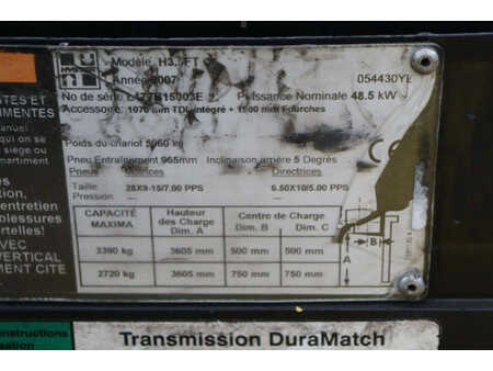 Dieselový VZV 2007  Hyster H3.5FT (27)