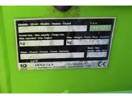 Teleskoplæsser (fast) 2018  Merlo P40.17 (30)