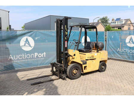 Carretilla elevadora GLP 1989  Hyster H2.50XL (8)