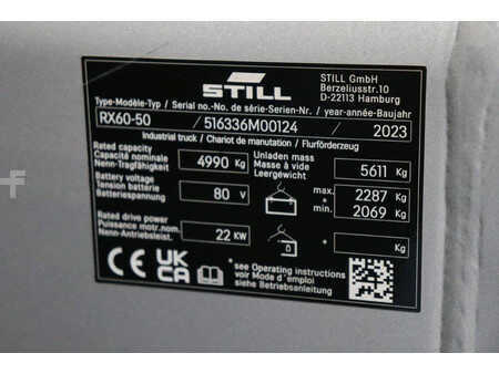 Carrelli elettrici 4 ruote 2023  Still RX60-50 (21)