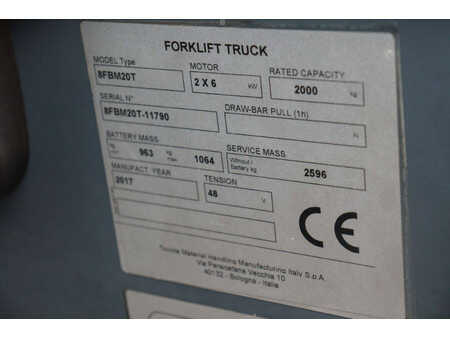 Elektro 4 Rad 2017  Toyota 8FBM20T (30)