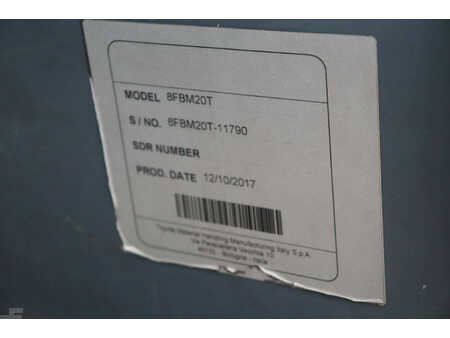 Elektro 4 Rad 2017  Toyota 8FBM20T (31)