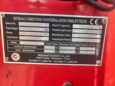Carretilla elevadora diésel 2019  Maximal FD25T-M3WV3 (4)
