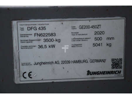 Diesel truck 2020  Jungheinrich DFG 435 (39)