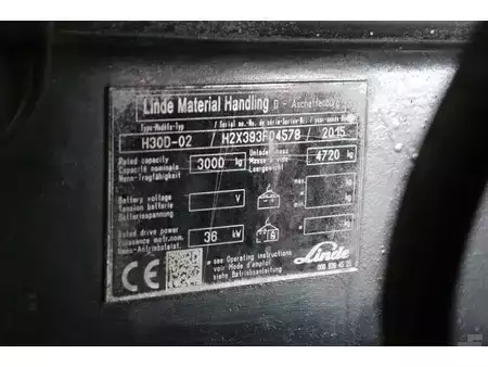 Wózki widłowe diesel 2015  Linde H30D-02 (13)