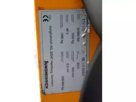 Työntömastotrukki 2010  Jungheinrich ETV 112 (25)