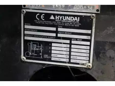 Dieselstapler 2017  Hyundai 25D-9 (13)
