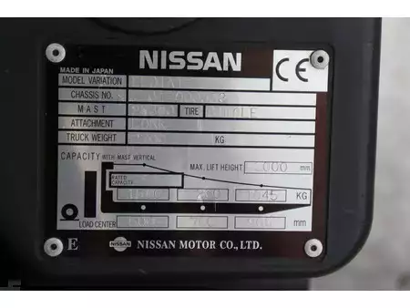 Empilhador diesel 2005  Nissan FL01A15 (26)
