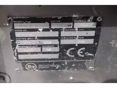4-wiel elektrische heftrucks 2002  BT CEE 1.5T (23)