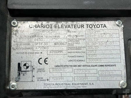 Diesel heftrucks 2012  Toyota 02-8FDF30 (12)