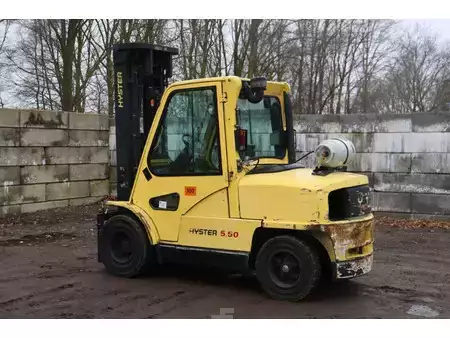 Carretilla elevadora GLP 2004  Hyster Hyster H5.50XM (3)
