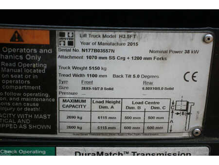 Gasoltruck 2015  Hyster H3.5FT (26)